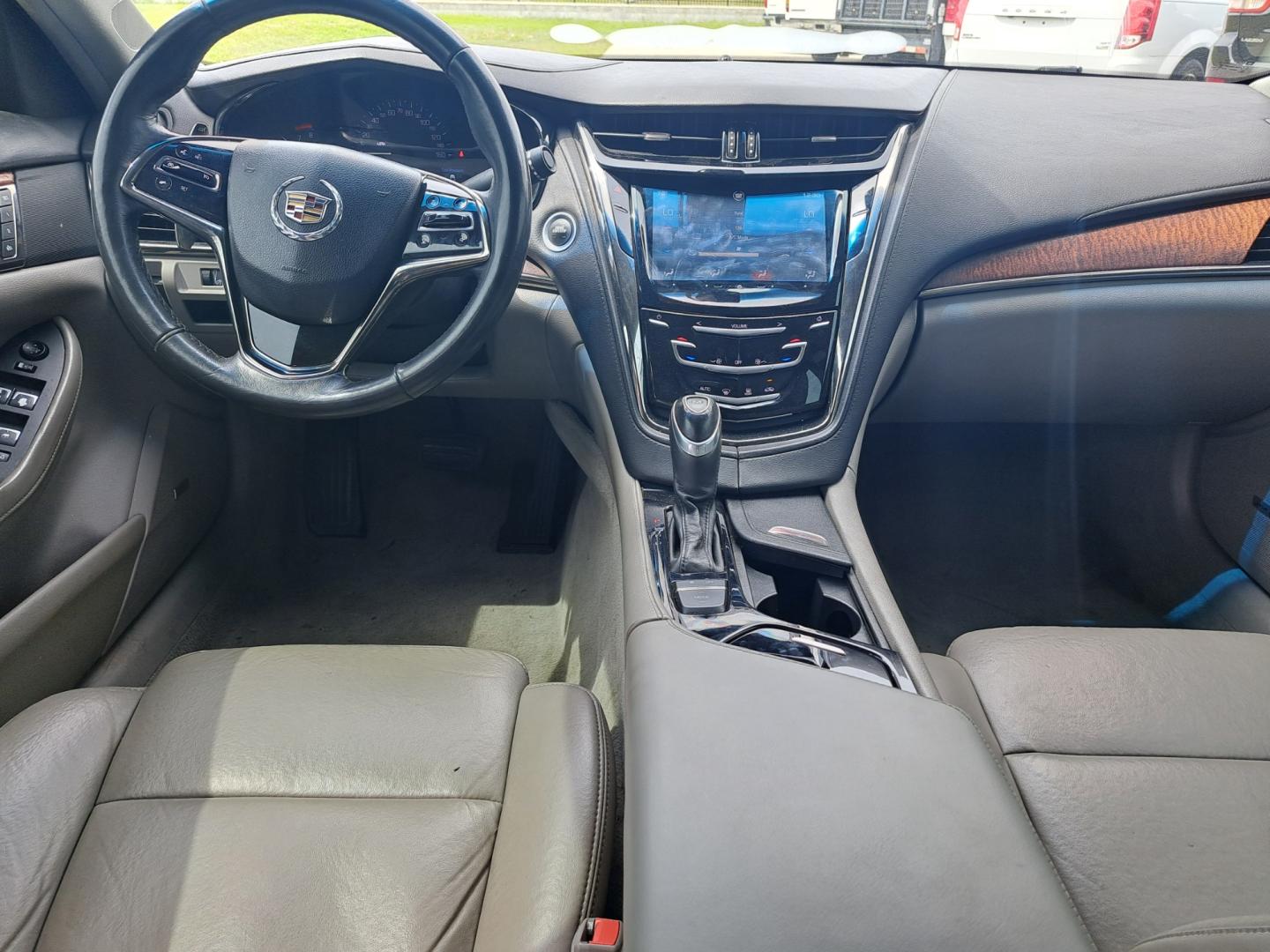 2014 Silver /BLACK Cadillac CTS (1G6AP5SX0E0) , located at 1181 Aurora Rd, Melbourne, FL, 32935, (321) 241-1100, 28.132914, -80.639175 - Photo#3